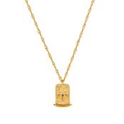 The Pink Box Zodiac Necklace - Aries image