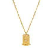 The Pink Box Zodiac Necklace - Taurus image