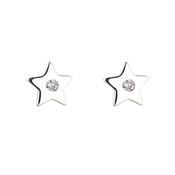 Tiny Silver Star Studs image