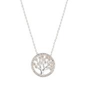 Silver Tree of Life Necklace image