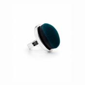 Mini Nail Dust Brush - Silver