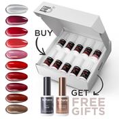 Bundle Set of 10 After Hours Collection Colours + FREE Pro Base &amp; Super Gloss Top Coat