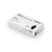 Powder Free Black Nitrile Disposable Gloves Size M image