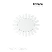 Display Transparent Colour Chart 10pcs