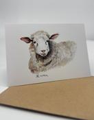 Mother Karol's Greeting Card - Sheep
