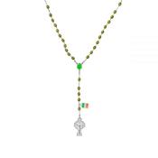 Oval Marble Rosary Large