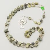 Square Marble Rosary Large