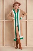 Long Line Cardigan (cream,tan,white)