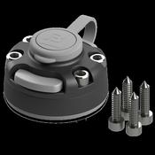 Borika mounting base screw-on