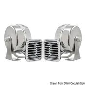 Powerful ABS chromed single horn