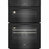 Beko RecycledNet Electric Double Oven Black | BBDF22300B