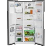 Beko ASP352VPX 571 L American-Style Fridge Freezer (Brushed Steel) image