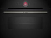 Bosch Series 8 60cm 45 litre built in single oven with microwave function | CMG7241B1B image