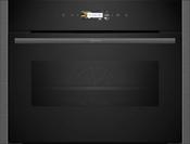 NEFF C24MR21G0B Built-in Compact Oven with Microwave Function (45 L, Graphite-Grey)