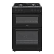 Belling 60cm LPG Double Oven Gas Cooker Black | BFSG61TCBKLPG image