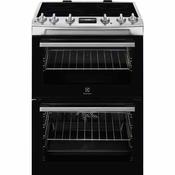 Electrolux 60cm Double Oven Electric Cooker | LKR655200X image
