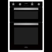 Belling 110L Built-In Multifunction Double Oven Black | BI904MFBK