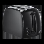 Russell Hobbs Textures 2 Slice Toaster Black | 21641 image