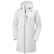Helly Hansen Women's Long Belfast 2L HT Waterproof Coat (White)