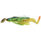 Abu Garcia Beast Bladed Jig 25cm/50g Soft Lure (Firetiger)(4 Pack)