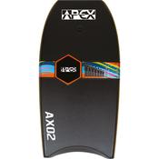 Alder 45in Apex AX02 Bodyboard (Black/Orange)