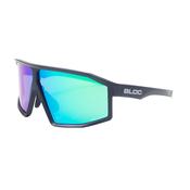 Bloc Eyewear Blade 2 Sunglasses (Green Mirror Lens/Matt Black Frame) image