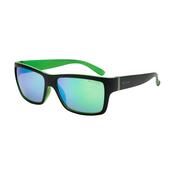 Bloc Eyewear Riser Sunglasses (Polarised Green Mirror Lens/Matt Black Green Frame)