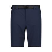 CMP Men's Bermuda Belted Hiking Shorts (B.Blue)(9in)
