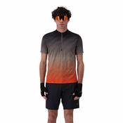 CMP Men's Freebike Half Zip Short Sleeve Cycling Tee (Anthracite/Corda/Orange) image