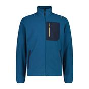 CMP Men's Jacquard Arctic Full Zip Fleece (Petroleum)