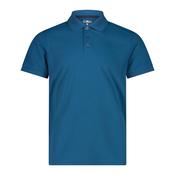 CMP Men's Piquet Short Sleeve Technical Polo Shirt (Petroleum)