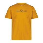 CMP Men's Round Neck Logo Technical Tee (Curcuma)