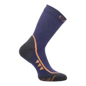 CMP Men's Supersoft 50 Mid Length Hiking Socks (B.Blue/Flame)
