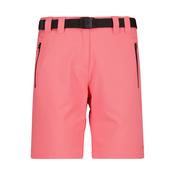 CMP Women's Bermuda Belted Shorts (Coral)(8in)