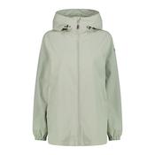 CMP Women's Hooded Waterproof Jacket (Pistachio)