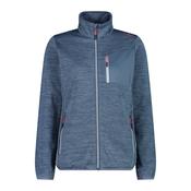 CMP Women's Jacquard Full Zip Fleece (Space Mel)