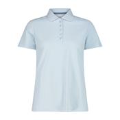 CMP Women's Piquet Short Sleeve Technical Polo Shirt (Sky Blue)