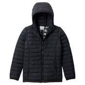 Columbia Kids Powder Lite II Hooded Insulated Jacket (Black)(Ages 4-18) image