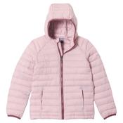 Columbia Kids Powder Pass Hooded Insulated Jacket (Mineral Pink)(Ages 4-18) image