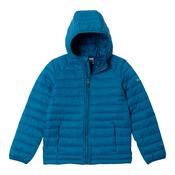 Columbia Kids Powder Pass Hooded Insulated Jacket (Phoenix Blue)(Ages 4-18) image