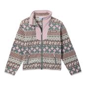 Columbia Kids Sequoia Grove Printed Full Zip Fleece (Iron Wizard Island/Mineral Pink)(Ages 6-18) image