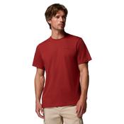 Columbia Men's CSC Outdoor Back Graphic 100% Organic Cotton Short Sleeve Tee (Red Oxide/Naturally Boundless) image