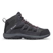Columbia Men's Crestwood Waterproof Mid Trail Boots (Dark Grey/Deep Rust) image