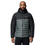 Columbia Men's Powder Lite II Hooded Insulated Jacket (Sedona Sage/Shark) image