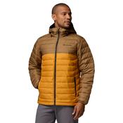 Columbia Men's Powder Lite II Hooded Insulated Jacket (Squash/Delta) image