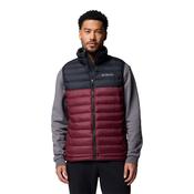 Columbia Men's Powder Lite II Insulated Vest (Rich Wine/Black)