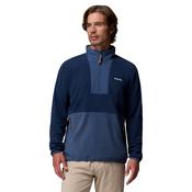 Columbia Men's Sequoia Grove II Half Zip Fleece Top (Collegiate Navy/Dark Mountain) image