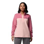 Columbia Women's Benton Springs Half Snap Fleece Top (Pink Sand/Rosette) image