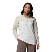 Columbia Women's Benton Springs Half Snap Fleece Top (Sea Salt/Dark Stone) image