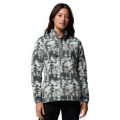 Columbia Women's Benton Springs Printed Half Snap Fleece Top (Sedona Sage/Sketchup) image